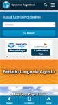 Mobile Screenshot of opcionesargentinas.com
